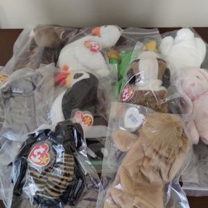 Lot of 10 Beanie Babies (5)